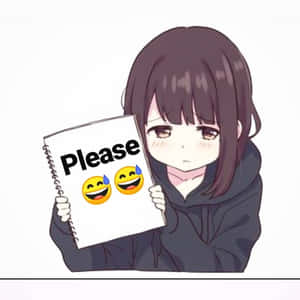 Menhera Chan's Expressive And Colorful World Wallpaper