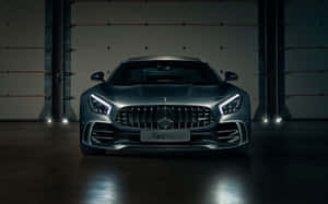 Mercedes Black: Timeless Luxury Wallpaper