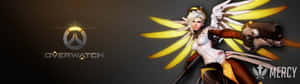 Mercy Overwatch Dual Wallpaper