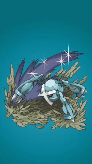Metagross Digging Into Ground Wallpaper