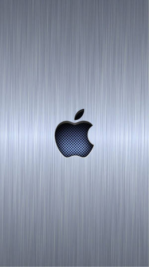 Metal Apple Logo Wallpaper