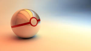 Metallic Gray Pokeball Wallpaper