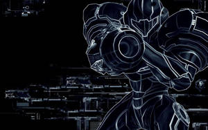 Metroid Negative Wallpaper