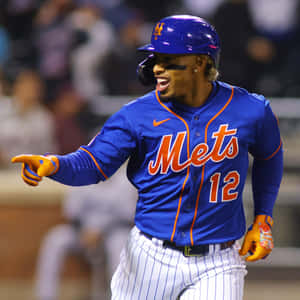 Mets Player Celebration Moment Wallpaper