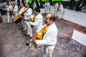 Mexican Man White Suit Wallpaper