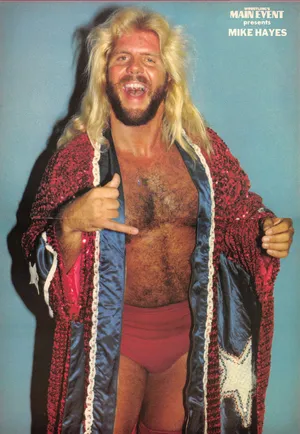 Michael Hayes Retro Wrestling Promo Wallpaper