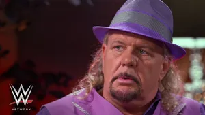 Michael Hayes Wearing Purple Fedora Wallpaper