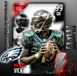 Michael Vick, Quarterback And Philanthropist Wallpaper