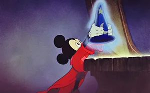 Mickey Magician Fantasia Wallpaper