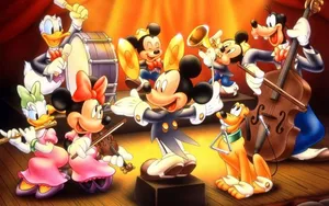 Mickey Mouse Clubhouse Musical Band Wallpaper