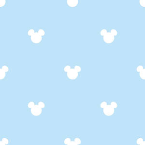 Mickey Mouse Disney Blue Aesthetic Wallpaper