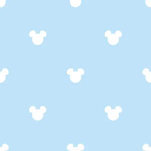 Mickey Mouse Disney Blue Aesthetic Wallpaper