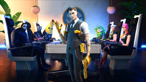 Midas Fornite Meeting Wallpaper