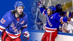 Mika Zibanejad, The Star Player Of New York Rangers Wallpaper