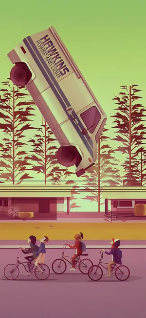 Mike Wheeler's Bike In Stranger Things Is Just The Thing To Get You Around Hawkins Wallpaper