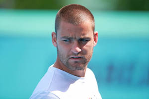 Mikhail Youzhny Eyebrows Furrowed Wallpaper