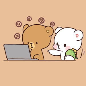 Milk And Mocha Bears Computer Wallpaper