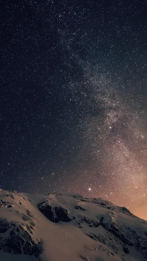 Milky Way Sky Ios 7 Wallpaper