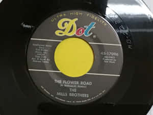 Mills Brothers Black Disc Wallpaper