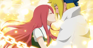 Minato And Kushina Couple Naruto Ipad Wallpaper