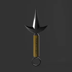 Minato Kunai Weapon3 D Render Wallpaper