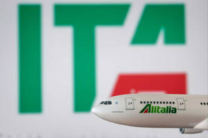 Miniature Alitalia Wallpaper