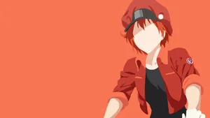 Minimal Art Cells At Work Rbc Wallpaper