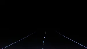 Minimal Dark Road Wallpaper