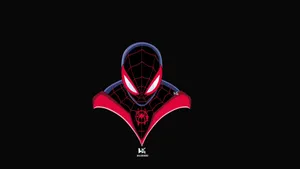 Minimal Spider Man Miles Morales Wallpaper