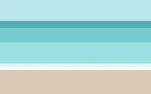 Minimalist Aesthetic Desktop Beach Palette Wallpaper