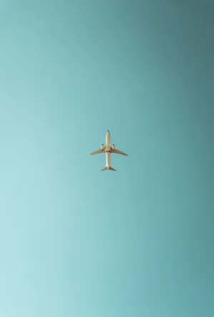 Minimalist Airplane Iphone Wallpaper