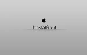Minimalist Best Apple Logo And Tagline Wallpaper