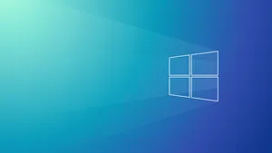 Minimalist Blue Windows 11 Wallpaper