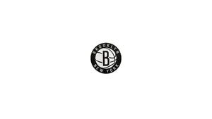 Minimalist Brooklyn Nets Logo Wallpaper