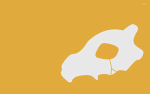 Minimalist Cubone Skull Wallpaper