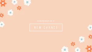 Minimalist Flower Computer New Chance Wallpaper