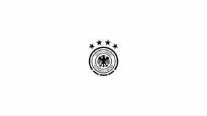 Minimalist Germany National Football Team Logo Wallpaper