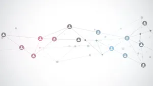 Minimalist Gradient Connect Wallpaper