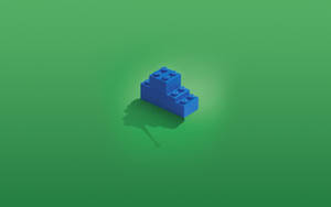 Minimalist Lego Background Wallpaper