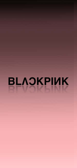 Minimalist Logo Black And Pink Iphone Wallpaper