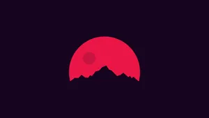 Minimalist_ Mars_ Landscape_4 K Wallpaper