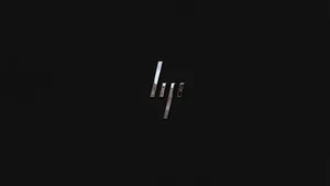 Minimalist Metal Hp Laptop Logo Wallpaper