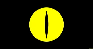 Minimalist Orochimaru Yellow Eye Wallpaper