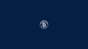 Minimalist San Diego Padres Emblem Wallpaper