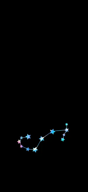 Minimalist Scorpio Astrology Iphone Wallpaper