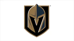 Minimalist Vegas Golden Knights Symbol Wallpaper