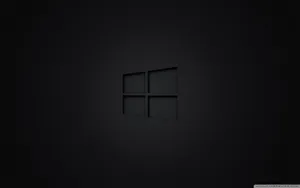 Minimalist Windows Lock Screen Art Wallpaper