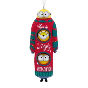 Minion Ugly Christmas Sweater Ornament Wallpaper