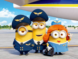 Minions The Rise Of Gru Pilots Wallpaper