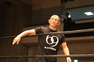 Minoru Suzuki Wrestling Ring Presence Wallpaper